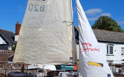 Laser Stratos keel (n° voile 820)